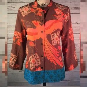 Phoenix Rising Button Down Shirt Medium